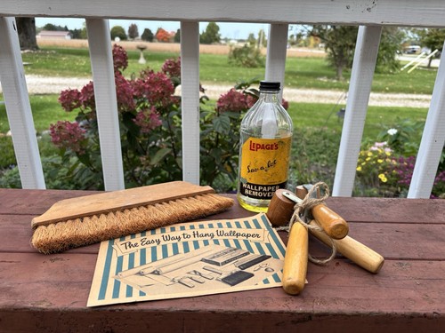 Vintage wallpaper tool - vintage, kit