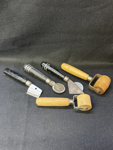 Vintage wallpapering rollers - vintage,